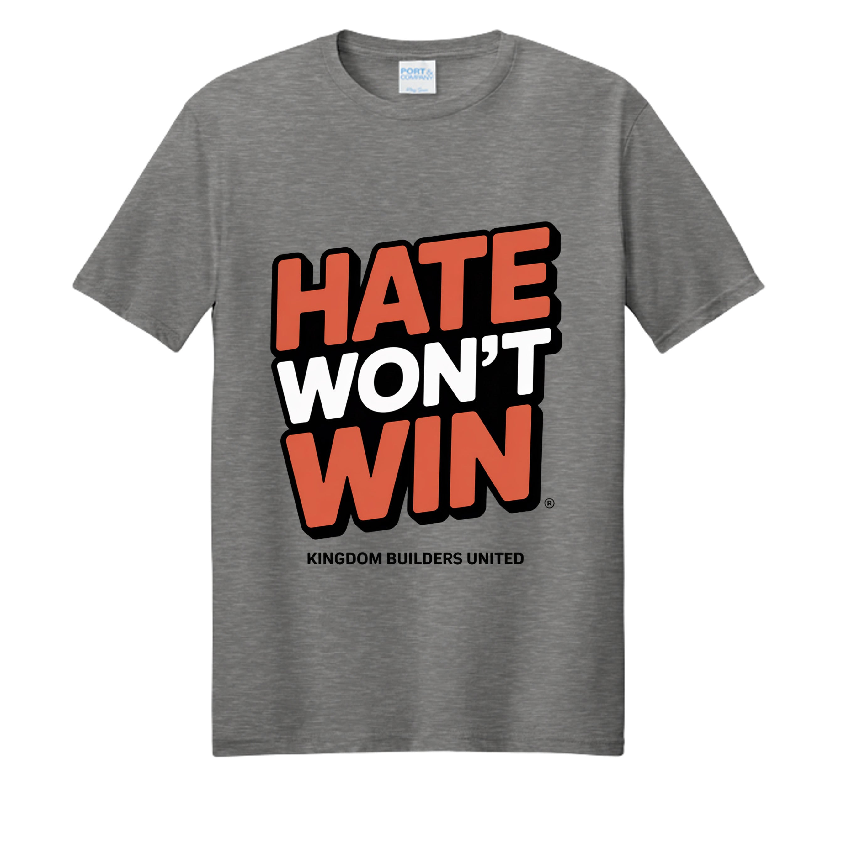 Graphite Heather - PC455 - FRONT